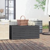 VidaXL Tuinbox Grenenhout Grijs - 34% Korting!