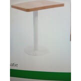 VidaXL Bistrotafel 60x60cm, MDF Lichtbruin - 59% Korting