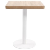 VidaXL Bistrotafel 60x60cm, MDF Lichtbruin - 59% Korting