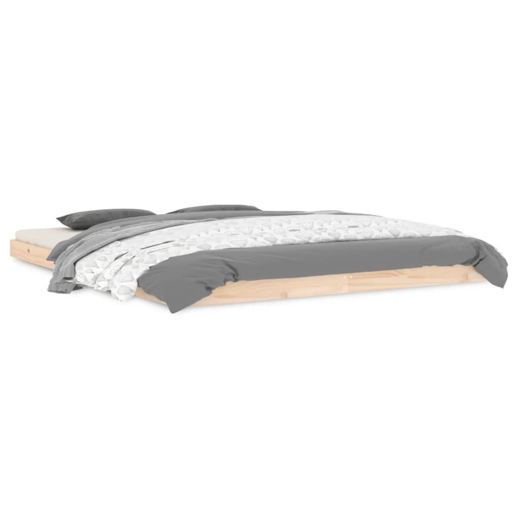 vidaXL Bedframe Grenenhout 160x200 cm - 34% Korting