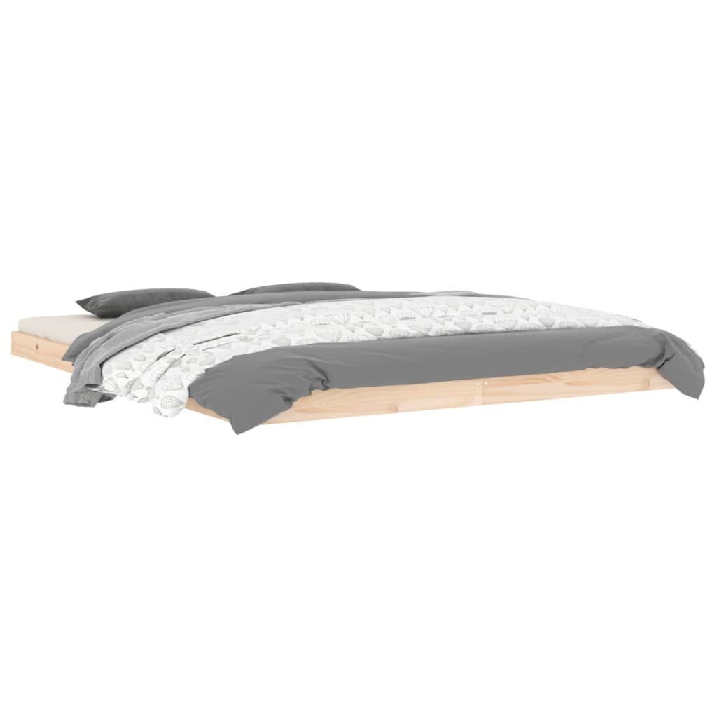 vidaXL Bedframe Grenenhout 160x200 cm - 34% Korting