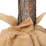 Kunstkerstboom 190cm Spar met Houten Stam - 34% Korting