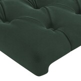 2x vidaXL Hoofdbord Fluweel Donkergroen - 79% Korting!