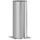 vidaXL Schouwkap Verlenging Zilver 31x31x50cm (84% Korting!)