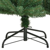 Kunstkerstboom met scharnieren, 210 cm groen (80% korting)