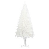 Witte Kunstkerstboom 180cm - Levensechte Naalden - 81% Korting