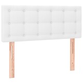 VidaXL Hoofdbord Kunstleer Wit 80x5x78/88 cm - 78% Korting!