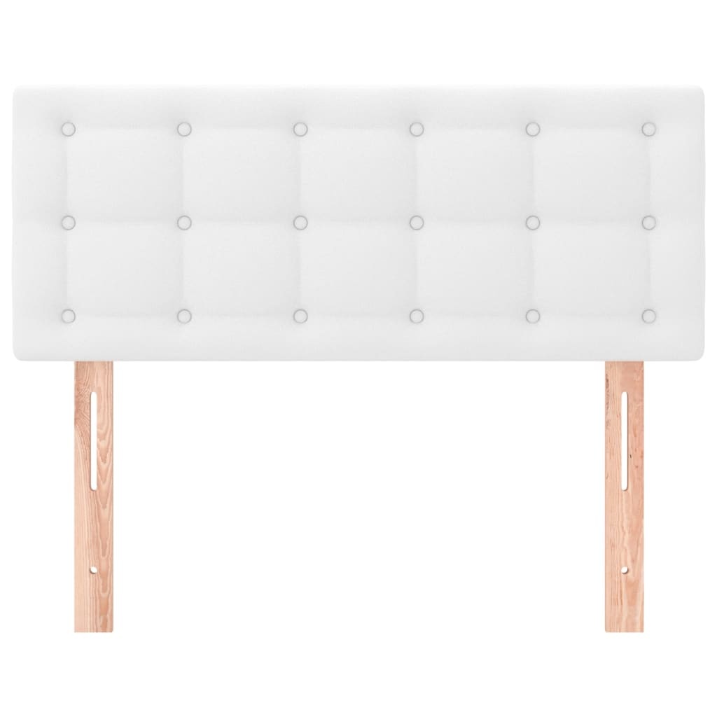 VidaXL Hoofdbord Kunstleer Wit 80x5x78/88 cm - 78% Korting!