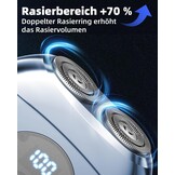 Elektrisch Roterend Scheerapparaat Heren - Mini Reisscheerapparaat 77% Korting