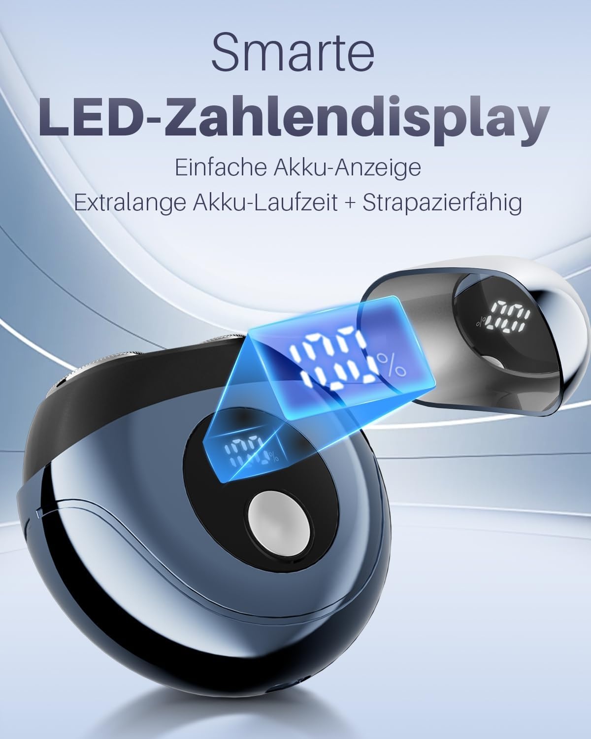 Elektrisch Roterend Scheerapparaat Heren - Mini Reisscheerapparaat 77% Korting