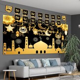 Ramadan Decoratieset: Grote Eid Banner & Slinger (76% Korting)