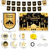 Ramadan Decoratieset: Grote Eid Banner & Slinger (76% Korting)