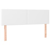VidaXL Hoofdborden Kunstleer Wit - 2 Stuks (72x5x78/88 cm) - 79% Korting