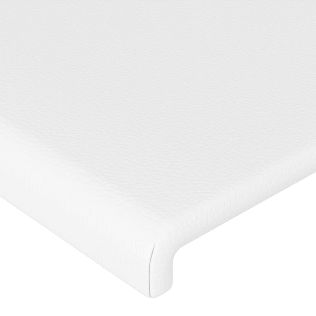 VidaXL Hoofdborden Kunstleer Wit - 2 Stuks (72x5x78/88 cm) - 79% Korting