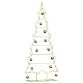 Metalen Kerstboom Zwart 150 cm - 78% Korting!