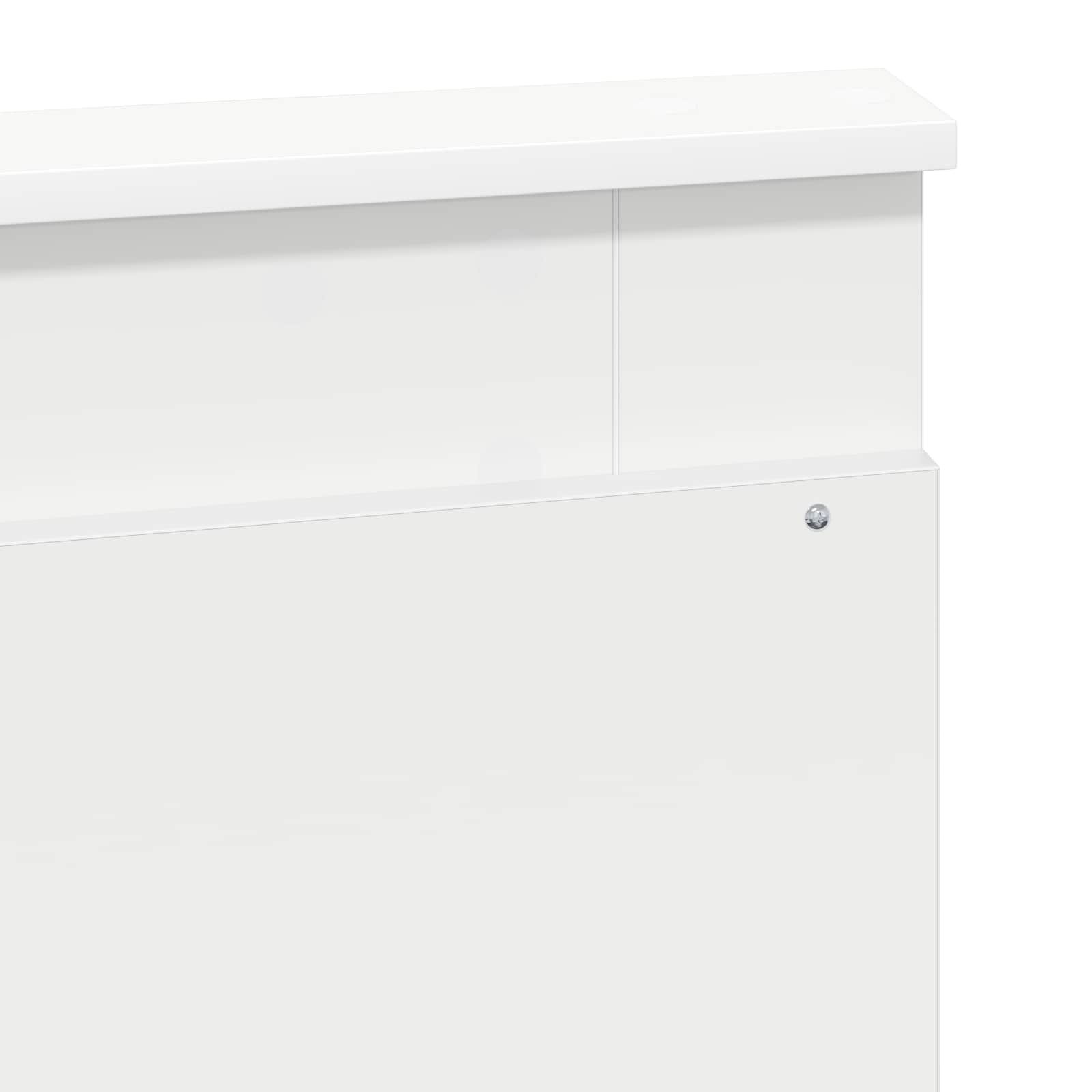 vidaXL Hoofdbord Wit Bewerkt Hout - 34% Korting!