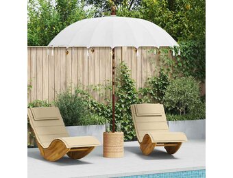 Balinese Parasol Crème 220x260cm - 35% Korting!