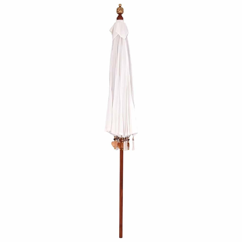 Balinese Parasol Crème 220x260cm - 35% Korting!