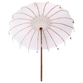 Balinese Parasol Crème 220x260cm - 35% Korting!