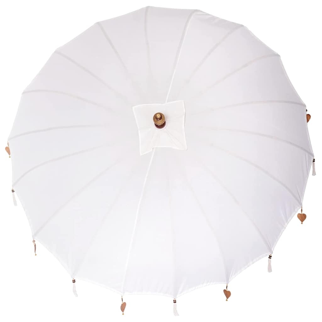 Balinese Parasol Crème 220x260cm - 35% Korting!