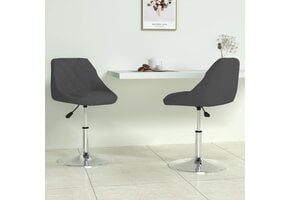 Draaibare Eetkamerstoelen Fluweel Zwart - 2 Stuks (34% Korting)