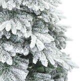 Kerstboom Sneeuw Wit 120cm Kunststof - 34% Korting