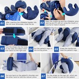 Draaihulp Kussen U-vormig Donkerblauw - 77% Korting