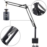 Microfoon Boom Arm Zwart - 73% Korting