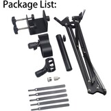 Microfoon Boom Arm Zwart - 73% Korting