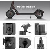 Scooter Reserveonderdeel Vouwstandaard Xiaomi M365 - Aluminium, Zwart (76% Korting)