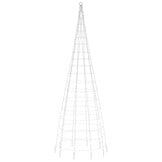 Kerstboom aan Vlaggenmast met 550 LED's - 300 cm - Warm Wit (79% Korting)