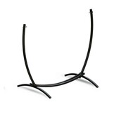 Standaard voor hangmat & hangstoel 2in1 opvouwbaar – Zwart frame