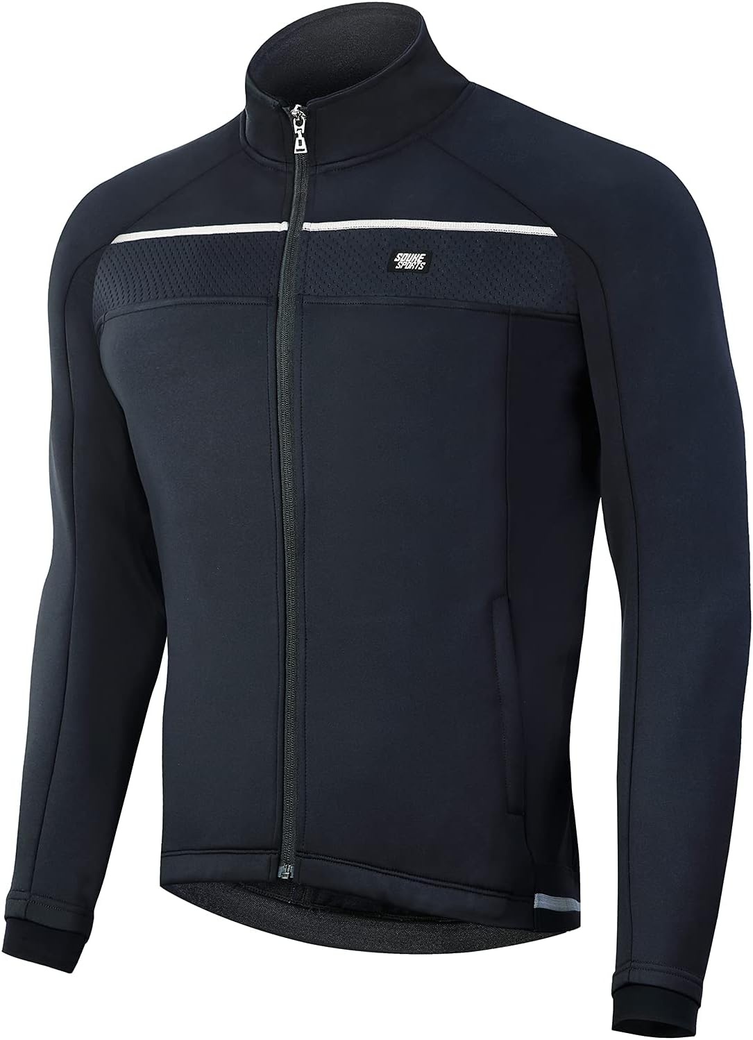 Blauw Heren Fietsjack - Winddicht, Waterdicht & Thermisch (78% Korting!)