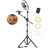Ringlicht 10.5" met Statief & Bluetooth Afstandsbediening - 78% Korting!