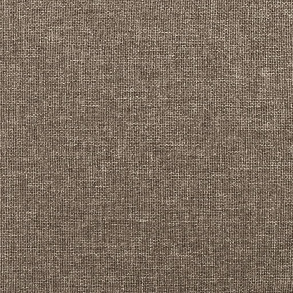 Hoofdbord 100x5x78/88 cm Stof Taupe - 76% Korting