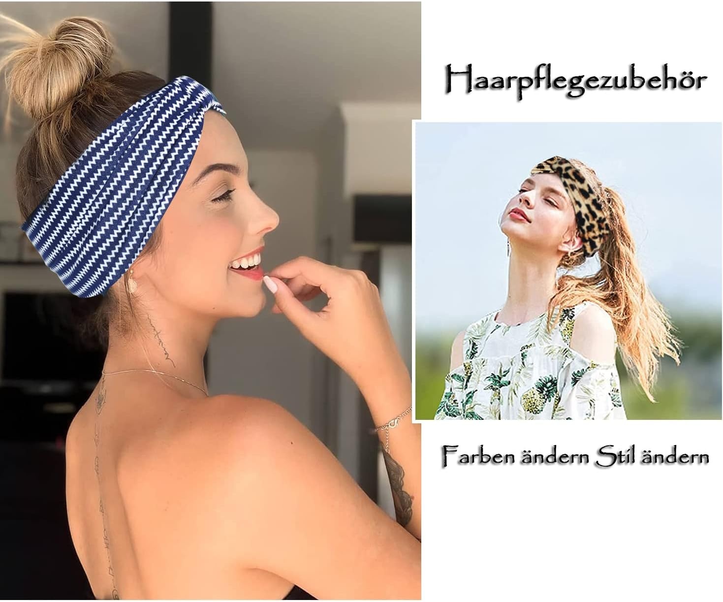 Set van 6 Elastische Haarbanden Dames (76% korting)