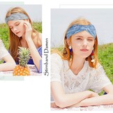 Set van 6 Elastische Haarbanden Dames (76% korting)