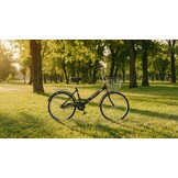Vouwfiets 24" Zwart - 1 Versnelling & Staal Frame - Compact (35% Korting)