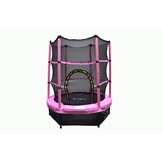 Roze Trampoline 140 cm met Veiligheidsnet - 34% Korting