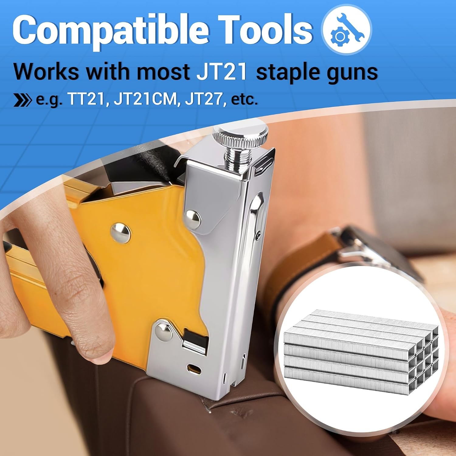 Tackernietjes Type 53 8 mm (1600 stuks) - 72% Korting