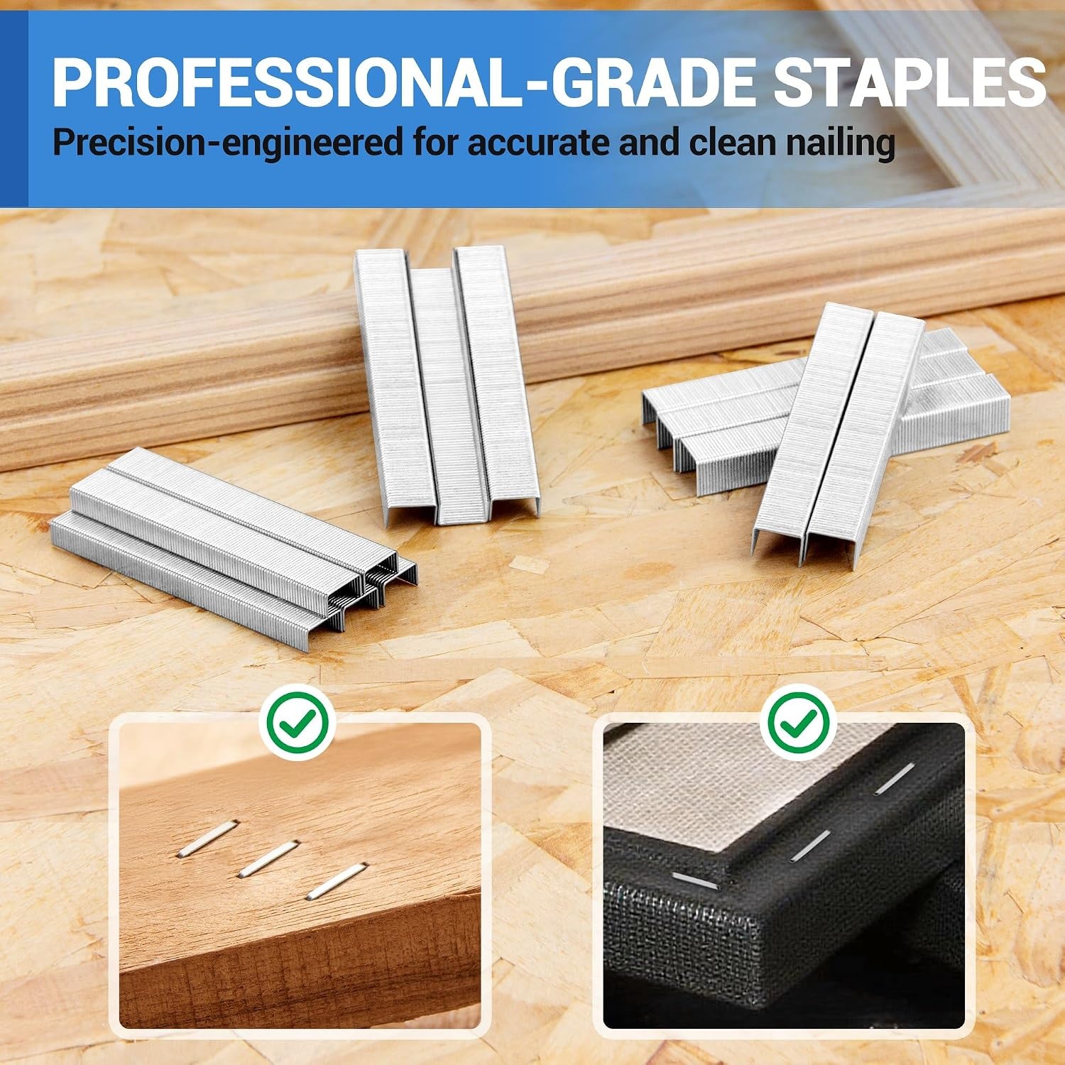 Tackernietjes Type 53 8 mm (1600 stuks) - 72% Korting