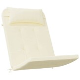 VidaXL Adirondack Stoelkussens Crème (2 stuks) - 60% Korting