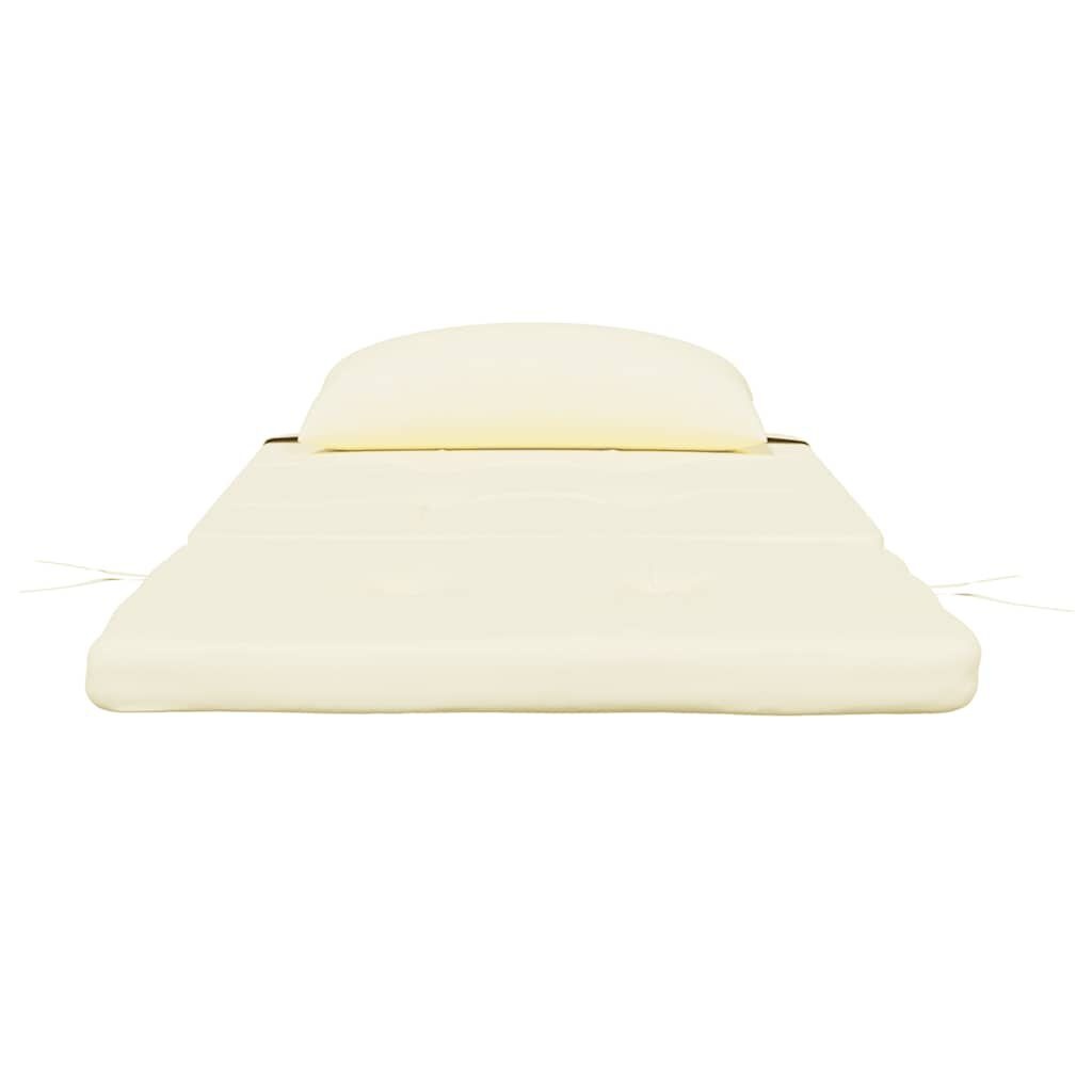 VidaXL Adirondack Stoelkussens Crème (2 stuks) - 60% Korting