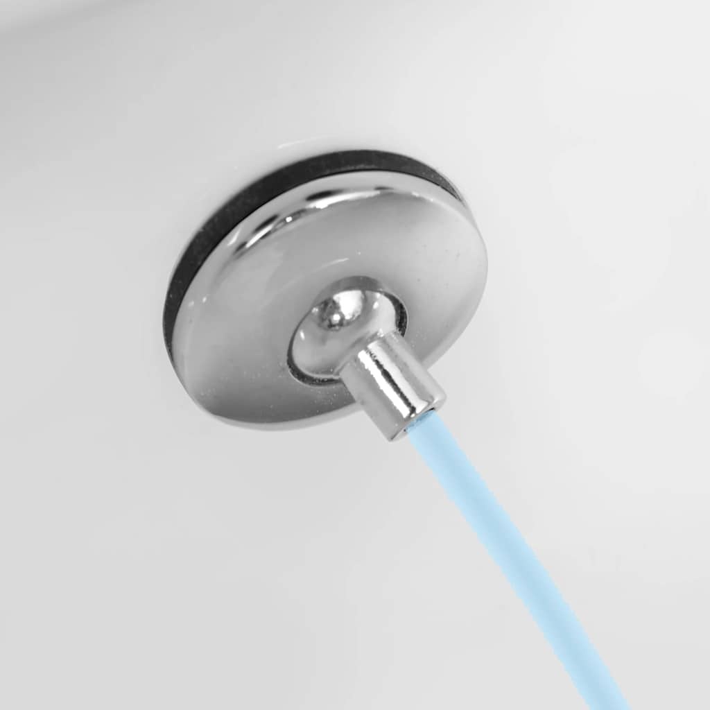vidaXL Hangend toilet randloos met bidetfunctie keramiek wit