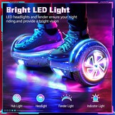 6.5 Inch Ingebouwde Bluetooth Elektrische Hoverboards voor Kinderen