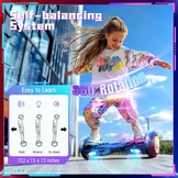 6.5 Inch Ingebouwde Bluetooth Elektrische Hoverboards voor Kinderen
