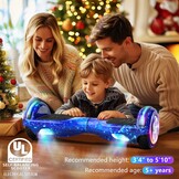 6.5 Inch Ingebouwde Bluetooth Elektrische Hoverboards voor Kinderen