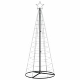 LED Kerstboom Kleurrijk 200 LEDs 182 cm - 85% Korting