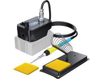 Cordless Soldering Iron for Makita 18 V (without battery), Professional Wireless Soldering Iron with 12 Seconds Fast Heating Time, Adjustable from 0-500 °C, LED Display, Precision Welding
