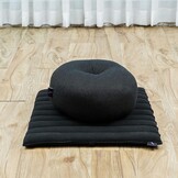 Leewadee Compact Zafu & Zabuton Meditatieset - Klein Kapok Meditatiekussen Yoga Zen Zazen